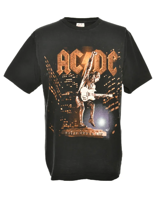 Ac/Dc Band T-shirt - L