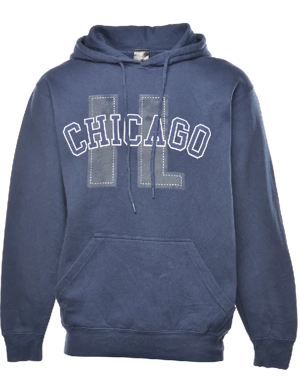 Chicago Printed Hoodie - S