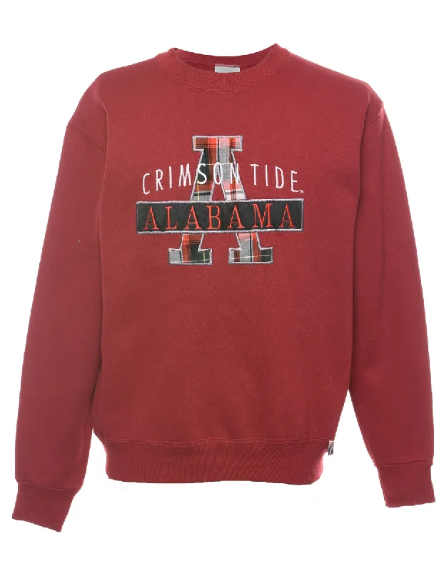 Crimson Tide Alabama Embroidered Sweatshirt - M