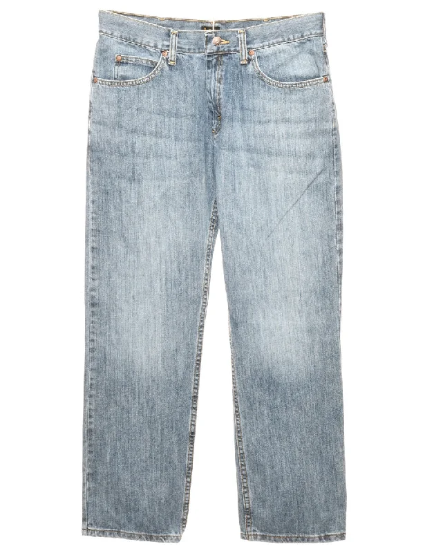 Faded Wash Lee Jeans - W34 L30