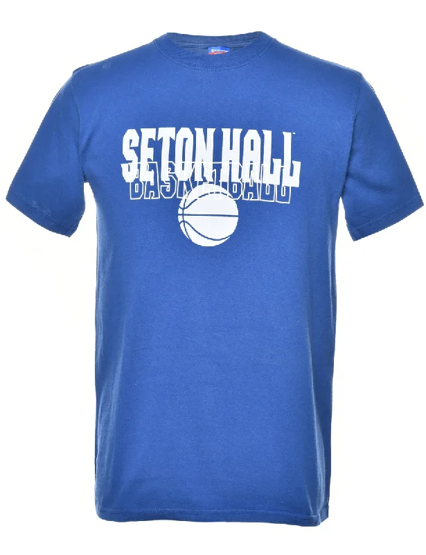 Champion Basketball Seton Hall Printed T-shirt - M