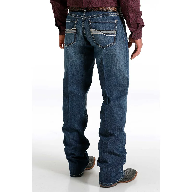 Cinch Men's Grant Medium Stone Jeans