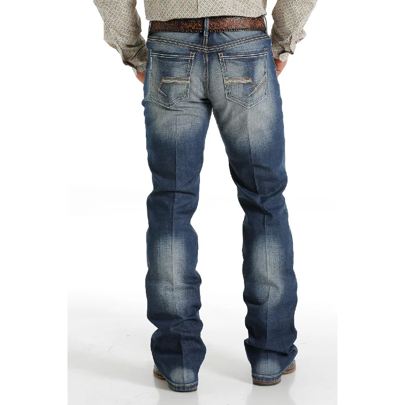 Cinch Men's Ian Dark Stone Wash Jeans