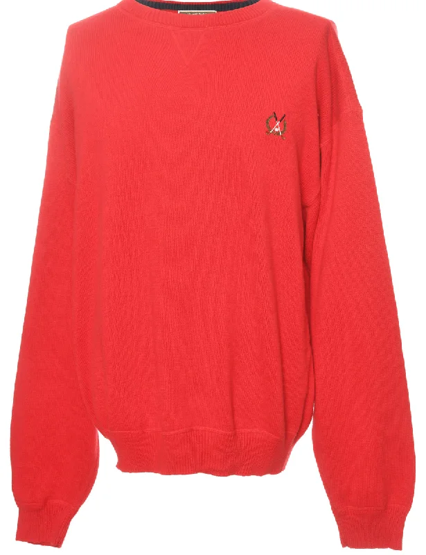 Red Hunt Club Jumper - L