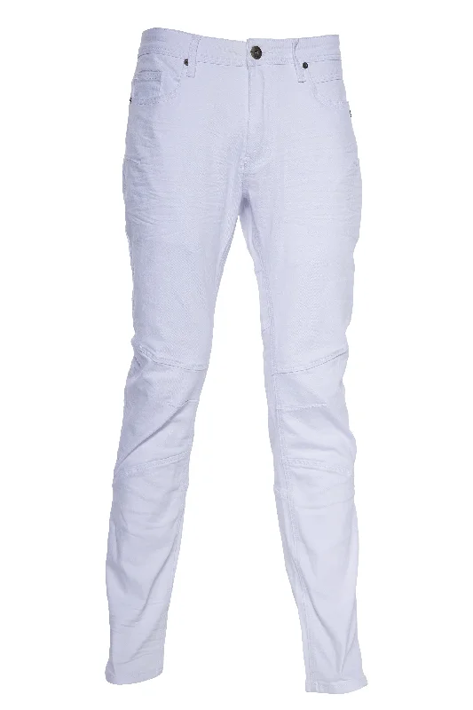 Ross | Men's White Twill Jeans