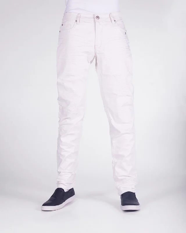 Terry | Men's Twill Jeans with Rips