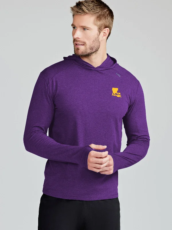 Carrollton Lightweight Hoodie - LSU