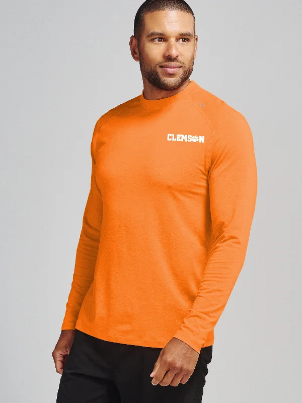 Carrollton Long Sleeve Fitness T-Shirt - Clemson