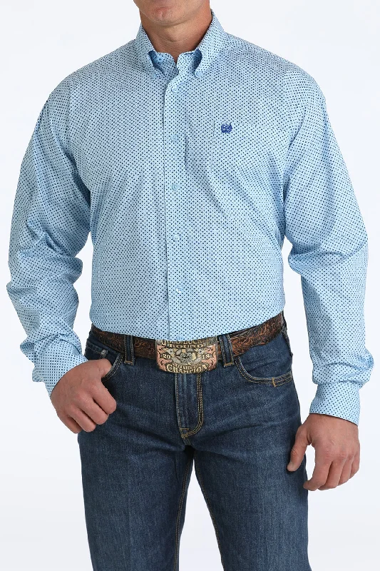 CINCH BLUE DIAMOND LONG SLEEVE SHIRT