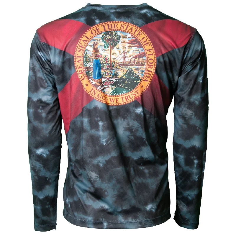 Great Seal Of Florida Long Sleeve Performance Shirt