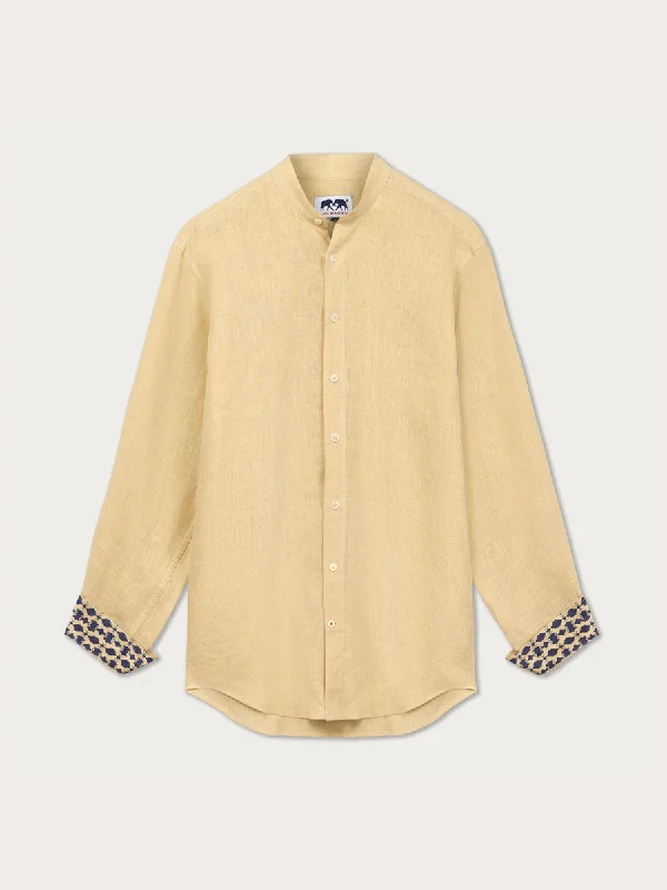 Men's Eye of The Tiger Maycock Linen Shirt