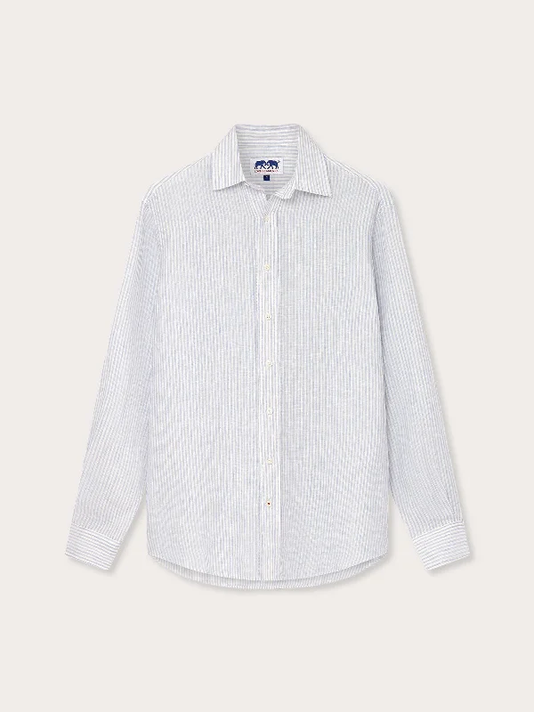 Men's Sky Lines Abaco Linen Shirt