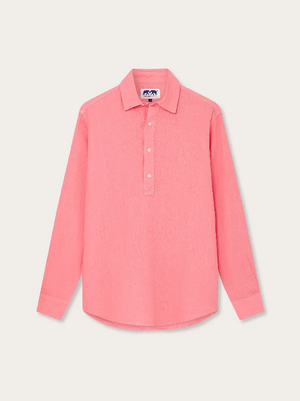 Men's Watermelon Hoffman Linen Shirt