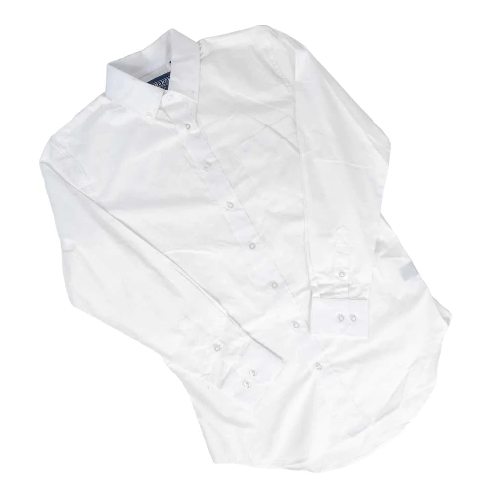 PANHANDLE WHITE STRETCH POPLIN SHIRT