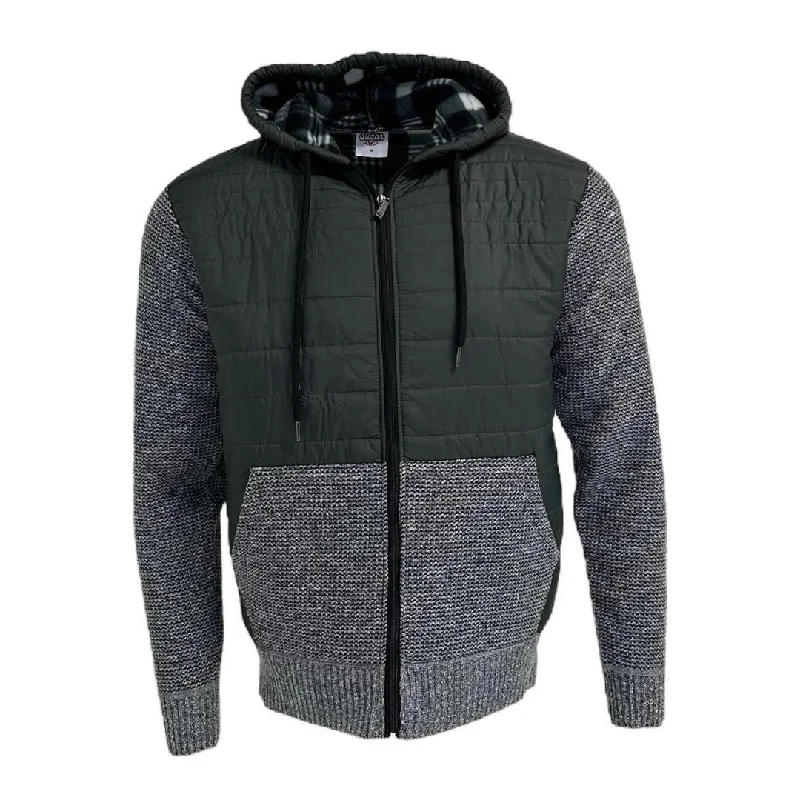 Sugar Ethan hooded jacket ash grey