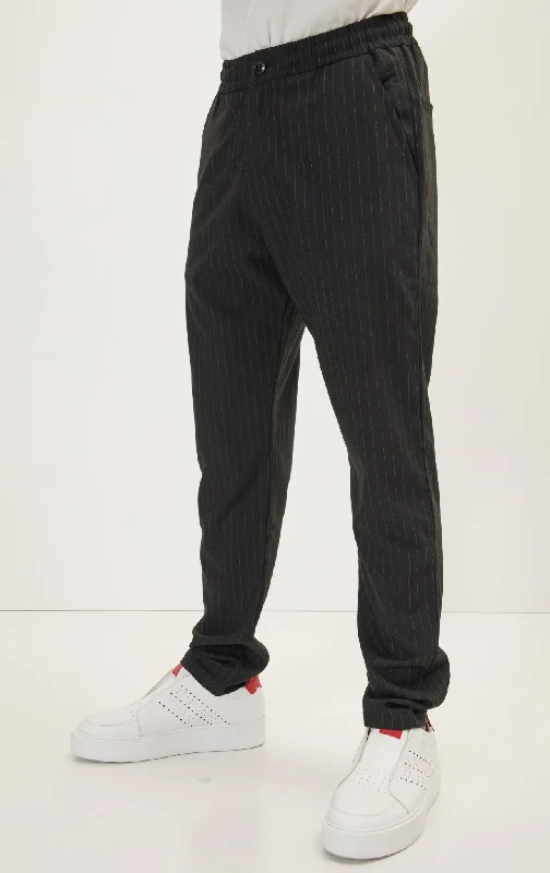 Pants - Casual - Black Anthracite