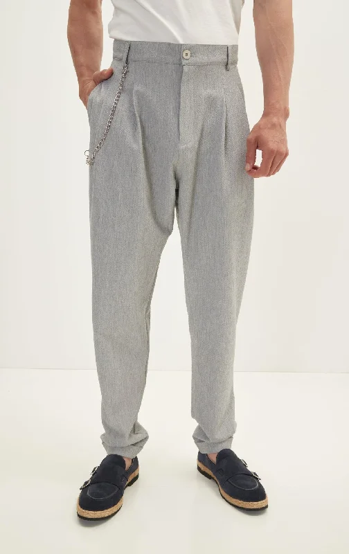 Waffle Stretch Beach Day Pants - Grey