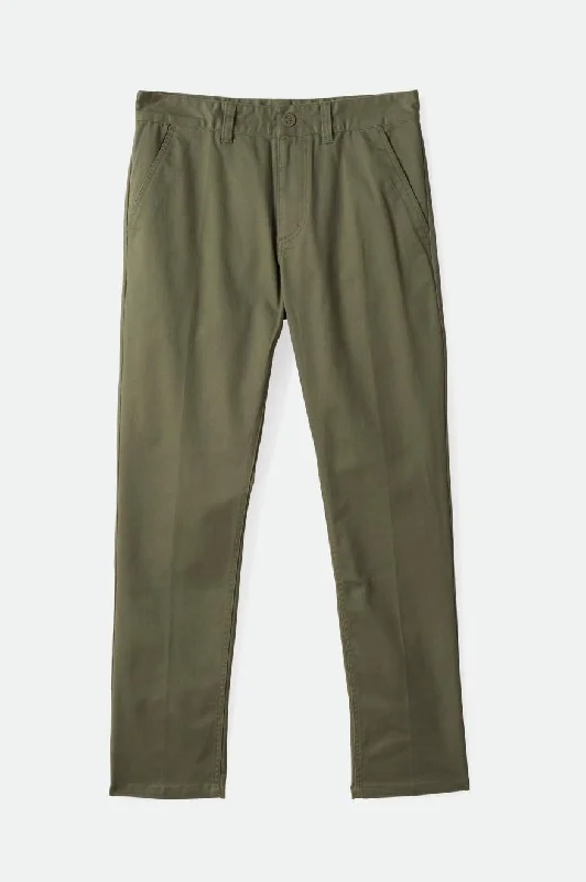 Choice Chino Regular Pant - Olive Surplus