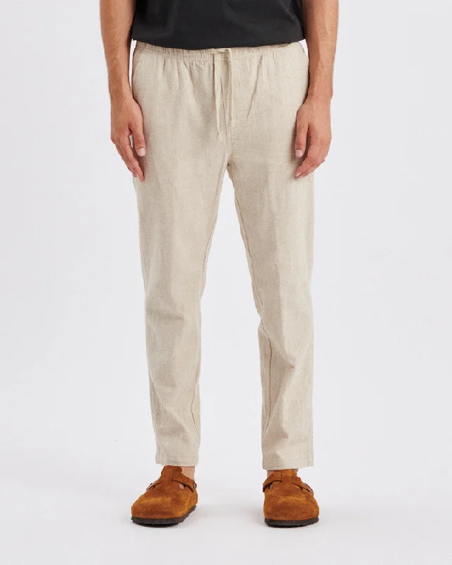 Cruiser Linen Pant - Ecru