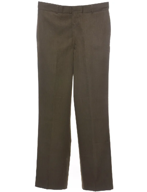 Dark Grey Tapered Trousers - W36 L33