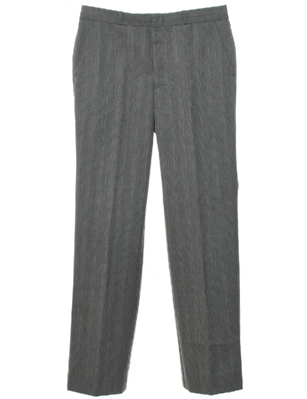 Dark Grey Trousers - W32 L31