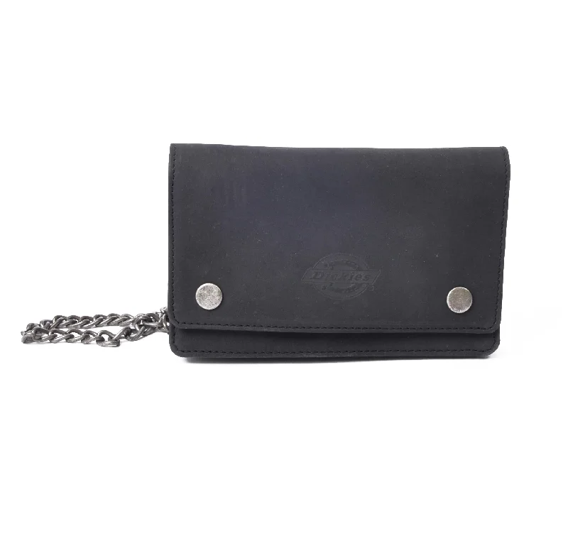 Dickies Black Leather Wallet