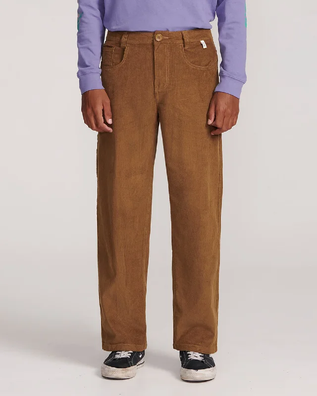 Peaty 5 Pkt Pant - Tan