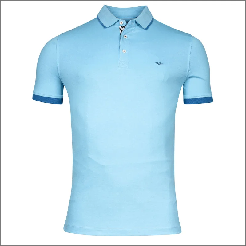 BAILEYS Lt Blue Polo Top*