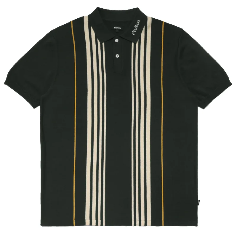 Cedar Knitted Polo Forest - W24