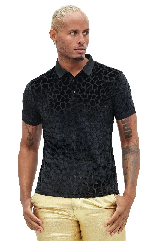 Hidden Leopard Polo Shirt