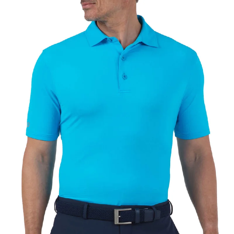 IBKUL Mens Solid Polo Shirt - Turquoise