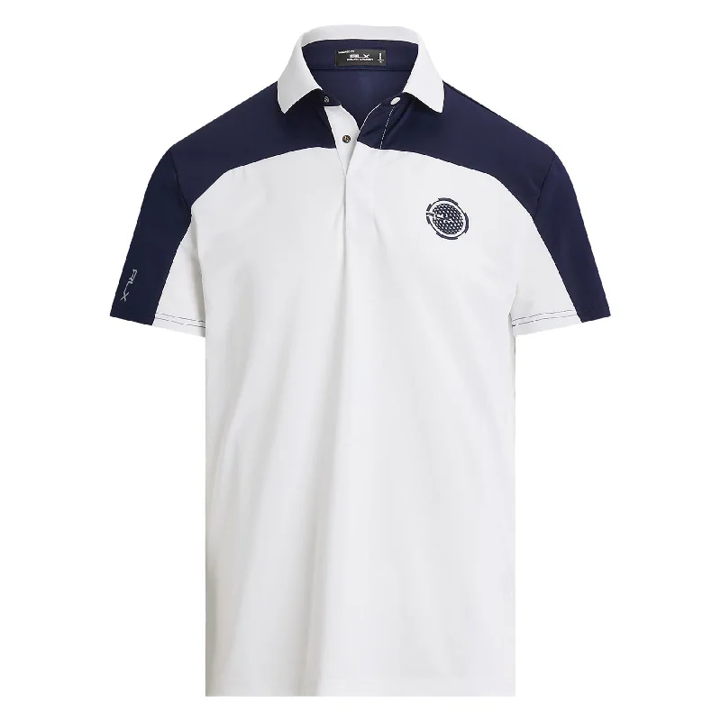 RLX Tailored Fit Airtech Pique Polo Ceramic White - AW24