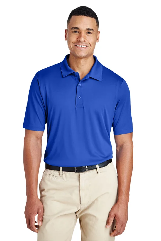 Team 365 Mens Zone Performance Moisture Wicking Short Sleeve Polo Shirt - Royal Blue