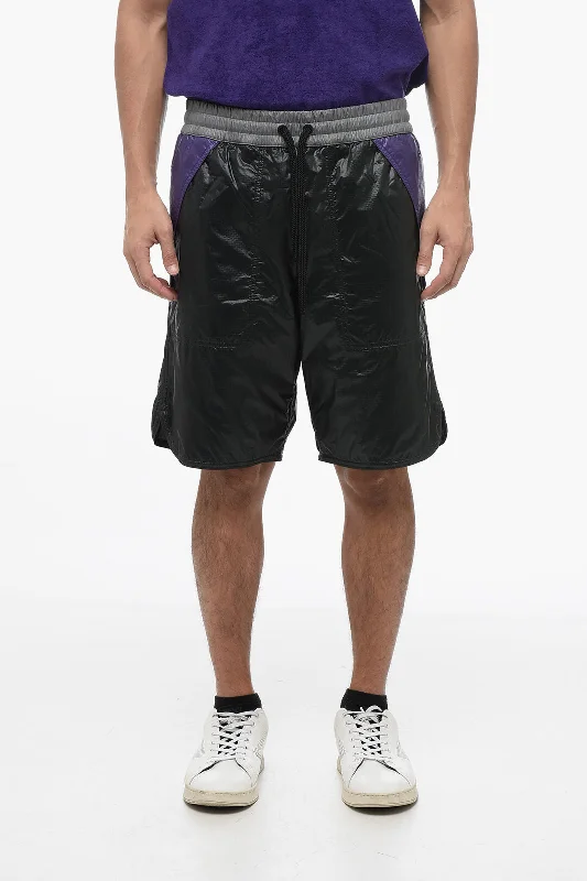 Moncler DAY-NAMIC Nylon Shorts with Contrasting Waistband